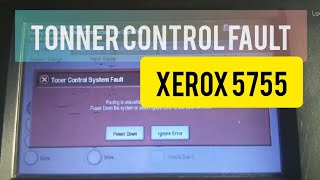 Toner Control System Fault Xerox 5755 [upl. by Gianina]