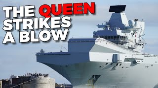 HMS Queen Elizabeth successfully conducted a series of simulated strike missions [upl. by Jezrdna]