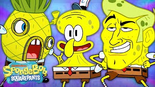 SpongeBobs CRAZIEST Transformations  30 Minute Compilation  SpongeBob [upl. by Alithea]