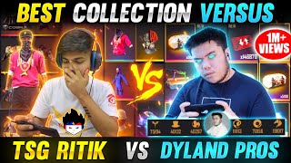 Ritik Won With Dyland Pros In Collection Battle  Indian🇮🇳 Vs Indonesia🇮🇩 Collection Free Fire [upl. by Sillsby]