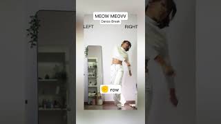 MEOW  MEOVV Dance Break Mirrored Tutorial [upl. by Anayrb780]