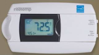 Home Improvement Upgrading the Thermostat How To YTO 188 [upl. by Yrek]