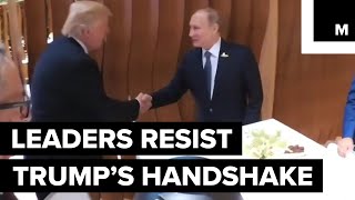 Trump handshake trolls [upl. by Cicenia216]