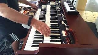 Green Onions  Doug Orlando Studio Live Video Hammond XK5 Booker T cover [upl. by Kred]