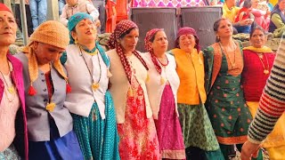 Himachali Nati  Himachali Pahari Natti  dance SarajiGamers [upl. by Ashly]