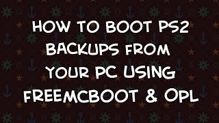 How to Play PS2 Imports amp Backups Using OPL Free McBoot 195 and a Crossover Cable [upl. by Podvin]