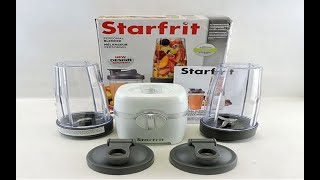 StarFrit Personal Blender  DEMO [upl. by Pfosi]