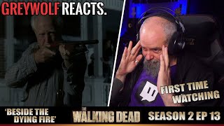 THE WALKING DEAD  Episode 2x13 Beside the Dying Fire  REACTIONCOMMENTARY  FIRST WATCH [upl. by Boudreaux85]