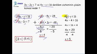 Yoketme metodu  Matematik Dersleri [upl. by Enialem]