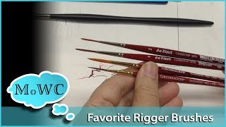 My Favorite Rigger ScriptLiner Brushes Plus New Ones Im Trying [upl. by Jerrol]