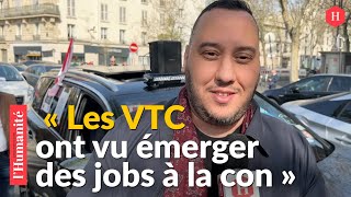 Carburants et précarité  la colère gronde chez les chauffeurs VTC [upl. by Berglund]