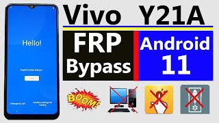 Vivo Y21A Frp Vivo Y21a Frp Bypass Android 11 Vivo Y21A Frp Bypass New Trick Without Pc [upl. by Ytima]