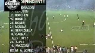 Independiente 2 vs Flamengo 0 Supercopa 1995 Final Ida FUTBOL RETRO TV [upl. by Orual]