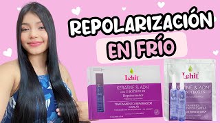 RESEÑA de productos LEHIT con REPOLARIZACIÓN CAPILAR😍 [upl. by Elletse]