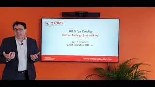 RampD Tax Credits amp Furloughed Staff 🚩 Myriad Associates [upl. by Torr]