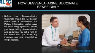 UTILIZE DESVENLAFAXINE SUCCINATE FOR DEPRESSION DISORDER [upl. by Nnylaf933]