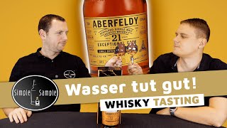 Aberfeldy 21 Jahre Pauillac Redwine Cask Whisky Tasting  Simple Sample [upl. by Nikaniki453]