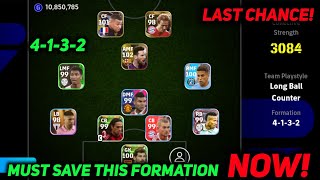 How to get 4132 formation in efootball 2024  4132 formation in pes  424 formation in efootball2024 [upl. by Pontus]