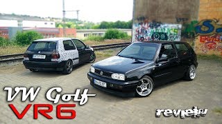 VW Golf 3 29 VR6 x2  Are you for a ride [upl. by Yhtuv]