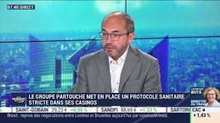 Fabrice Paire Partouche  Partouche met en place un protocole sanitaire strict dans ses casinos [upl. by Valeta]