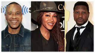 Michael Ealy Trends For How He Embraced Meagan Good In Front Of Her Boyfriend Jonathan Majors [upl. by Fries]