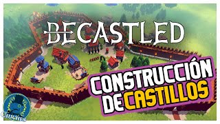 BECASTLED  Construcción de Castillos y Estrategia en Tiempo Real  Gameplay en Español [upl. by Silvana]