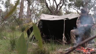 Vintage Style Bush Camp Australian Bushman [upl. by Hogen]