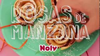 Bellas Rosas de Manzana  RecetasNoly [upl. by Hesky693]