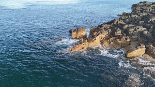 Lure fishing Neist Point  Isle of Skye [upl. by Dlawso]