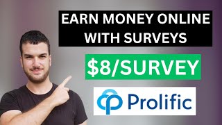 Prolific Review  Can You Really Earn 8 Per Survey  Earn Easy PayPal Money Online [upl. by Clapper]