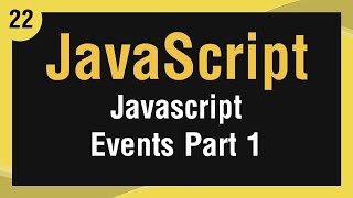 Learn JavaScript In Arabic 22  Events Part 1  onload onclick ondblclick [upl. by Man669]