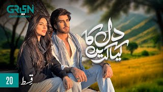 Dil Ka Kya Karein Episode 20  Imran Abbas  Sadia Khan  Mirza Zain Baig ENG CC Green TV [upl. by Aleuqahs]