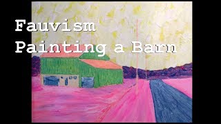 How to Paint Fauvism Acrylic Painting [upl. by Bela]