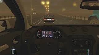 City Car Driving  Ford Mondeo 23  Night Drive [upl. by Montana]