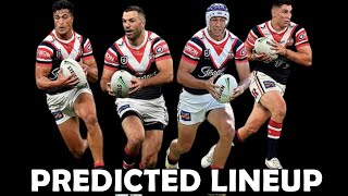 Sydney Roosters Predicted Lineup  NRL 2024 [upl. by Bryce]