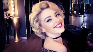 Authentic Marilyn Monroe Wet Roller Hair Set [upl. by Hamer]