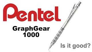 Pentel GraphGear 1000 Mechanical Pencil Short Presentation [upl. by Ydnir]