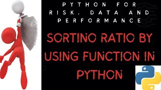 Sortino Ratio by using Function in Python [upl. by Saqaw]