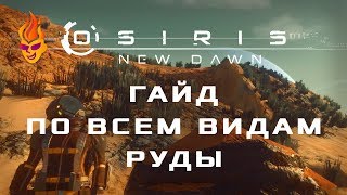 Гайд по всем видам ресурсов Osiris New Dawn [upl. by Esau]