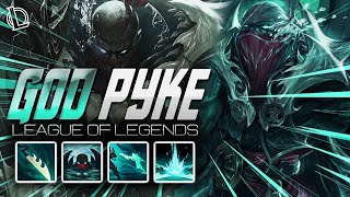 PYKE MONTAGE  GOD PYKE  Ez LoL Plays 599 60 FPS [upl. by Curren]