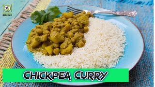 How to Make Chickpea Curry  easy How To Make A Vegan Curry [upl. by Bunns902]