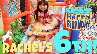 RACHELS 6TH BIRTHDAY PARTY in CANDYLAND [upl. by Hudis]