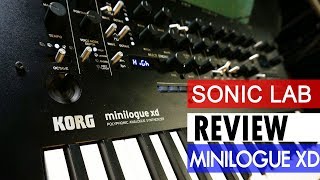 Korg Minilogue XD  SonicLAB Review [upl. by Lorita]