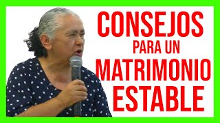 👩‍❤️‍👨💖 CONSEJOS para un MATRIMONIO ESTABLE  HERMANA LUZ MARINA DE GALVIS  Predicas IPUC [upl. by Vonny]