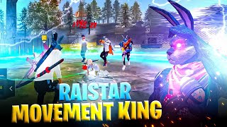 King Of MOVEMENT RAISTAR 🥶🤯 Raistar Is Back Br Ranked New videoraistarheadshot Garena Free Fire [upl. by Fleece]