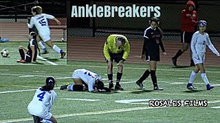 Girl Gets Brutally Juked  Mount Miguel vs Crawford High Girls Soccer [upl. by Stanwinn914]