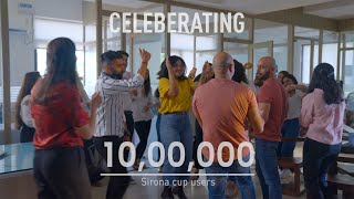 10 Lakh Menstruators Use The Sirona Menstrual Cup  Sirona Hygiene [upl. by Streetman]