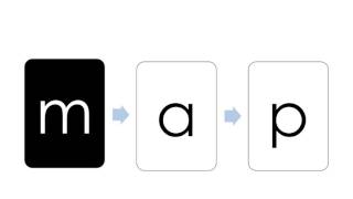 Kindergarten Phonics Lesson Segmenting CVC Words ap Word Family [upl. by September]