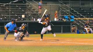 Cameron Phillips Professional Baseball  Blackwell Flycatchers  Pecos League Baseball [upl. by Eltsirc498]