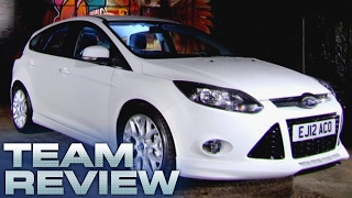 Ford Focus 10 Ecoboost Team Review  Fifth Gear [upl. by Ayala263]